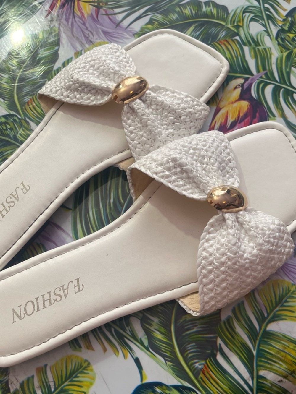 White slides